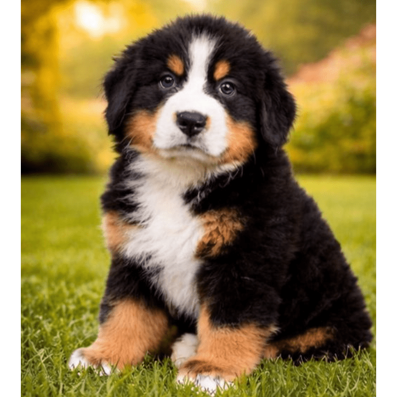 Cachorro Bernes de la montaña